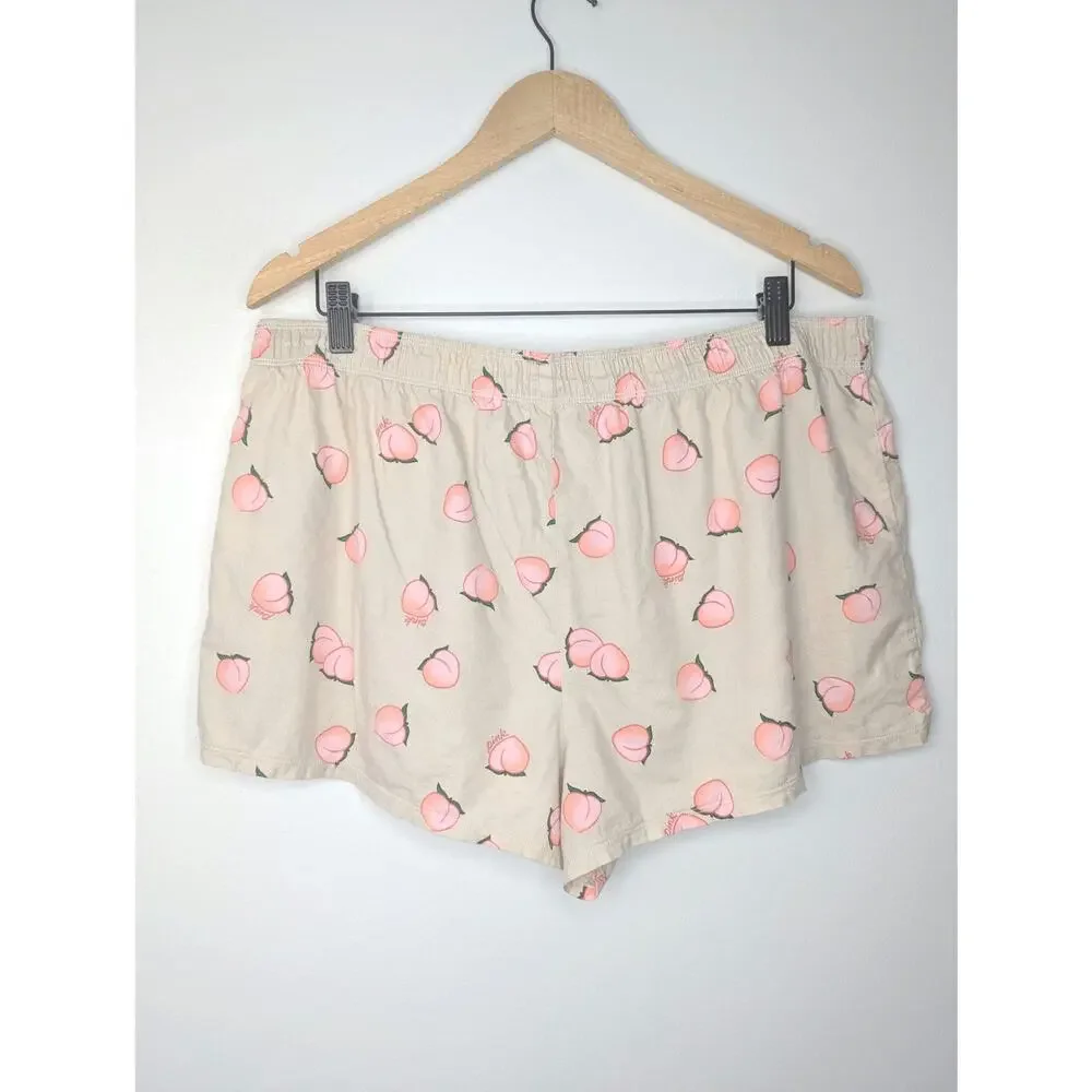 PINK Victoria's Secret Peach Lounge Sleep Boxy Short